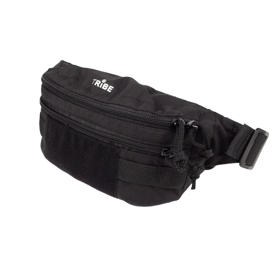 Поясная сумка Organiser Bag Velcro Tribe T-ID-0004-black 3 л, черный