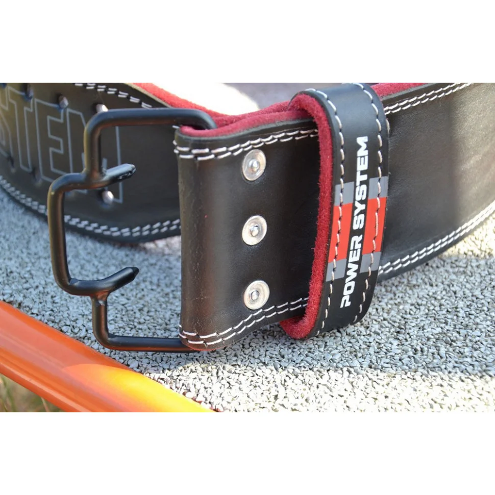 Пояс для важкої атлетики Beast Power System PS-3830_L_Black-Red, L