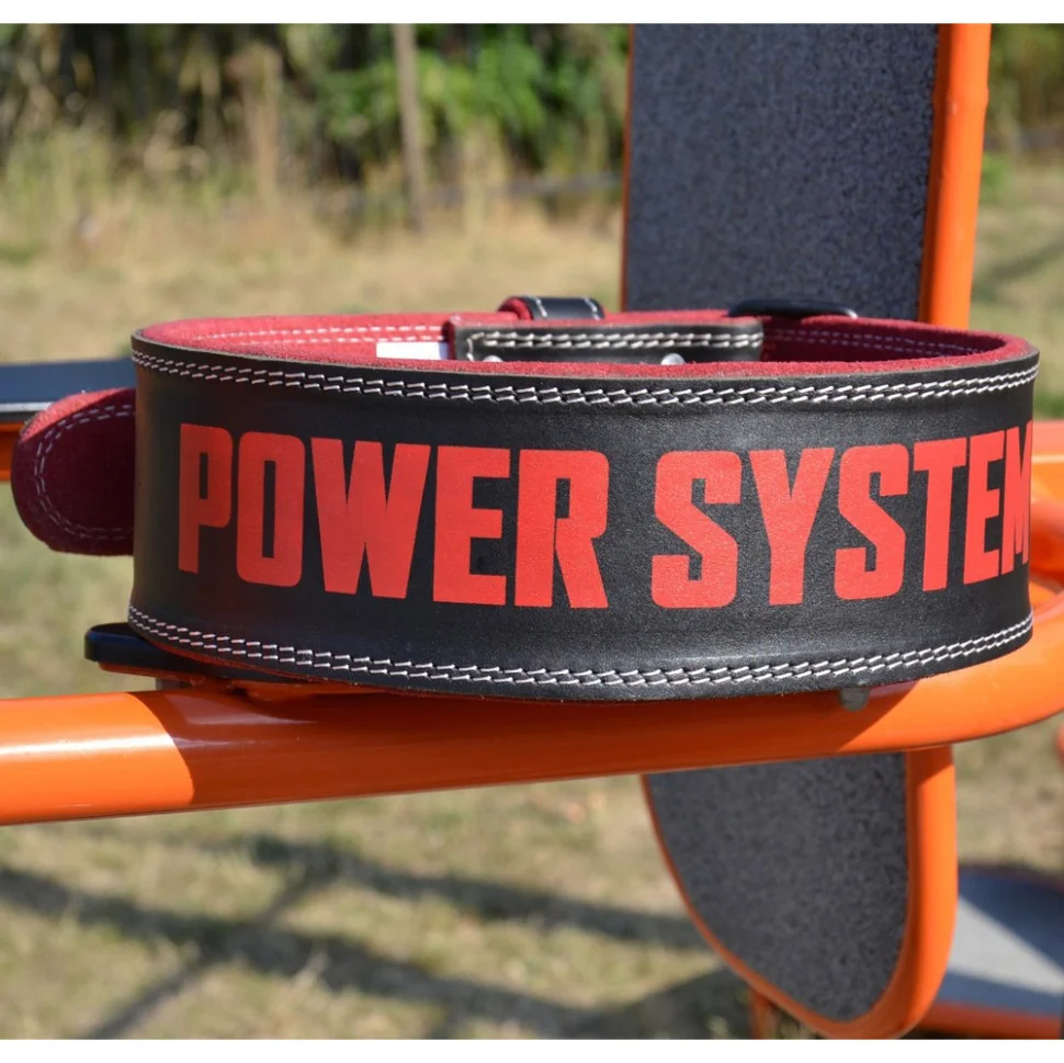 Пояс для важкої атлетики Beast Power System PS-3830_L_Black-Red, L