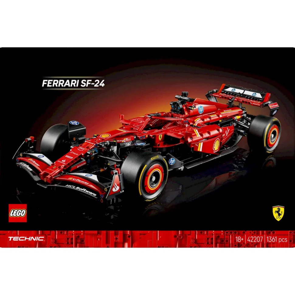 Конструктор LEGO Technic Автомобіль F1 Ferrari SF-24 42207, 1361 деталь 