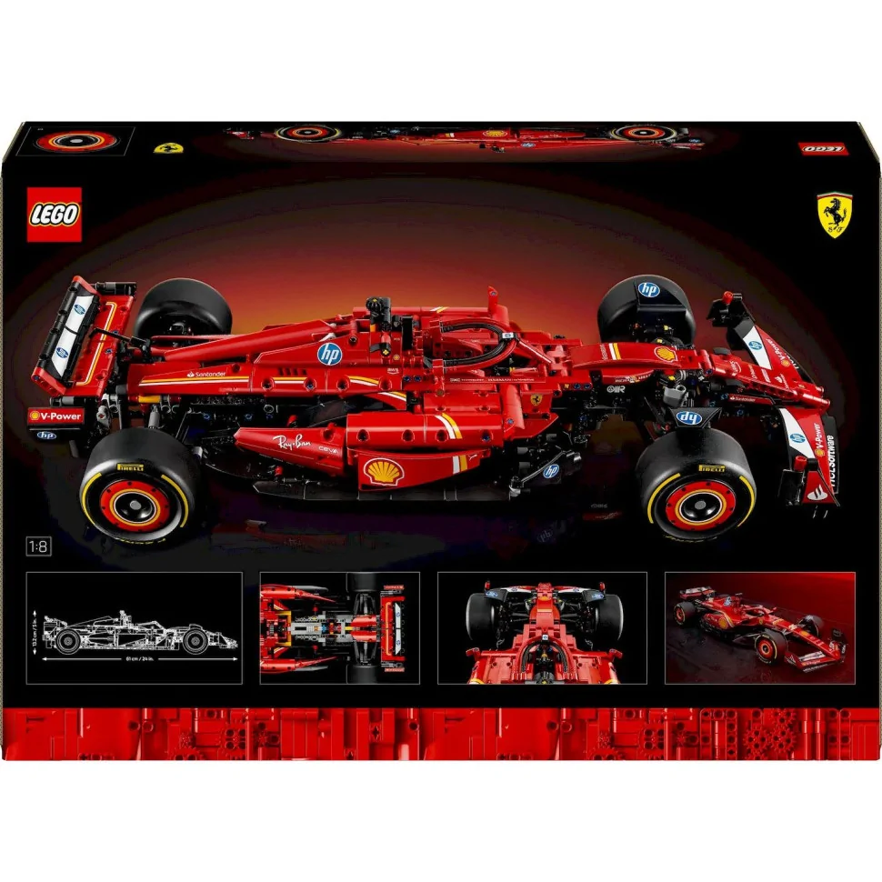 Конструктор LEGO Technic Автомобіль F1 Ferrari SF-24 42207, 1361 деталь 