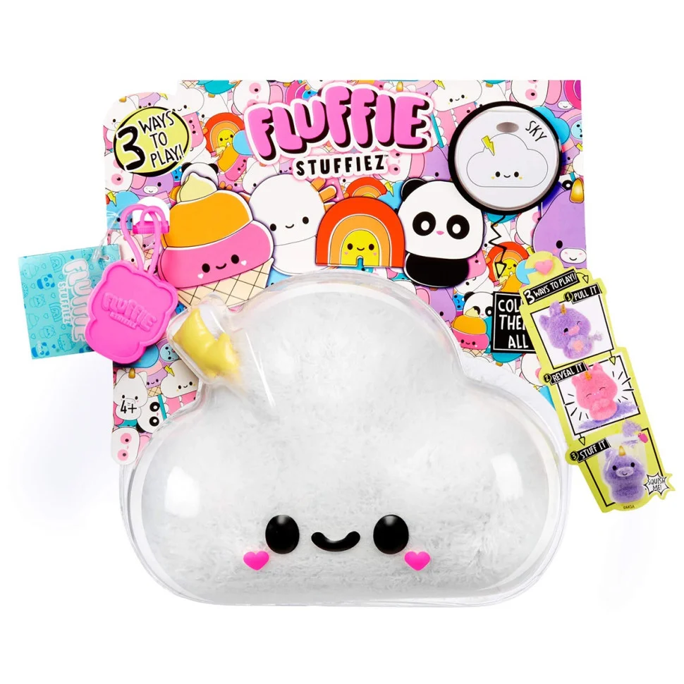 М'яка іграшка-антистрес ПУХНАСТИЙ СЮРПРИЗ ХМАРИНКА Fluffie Stuffiez 593447-4