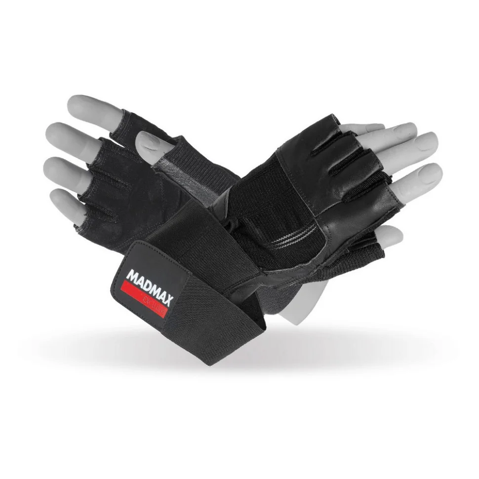 Перчатки для фитнеса Professional Exclusive MadMax MFG-269-Black_M, Black, M