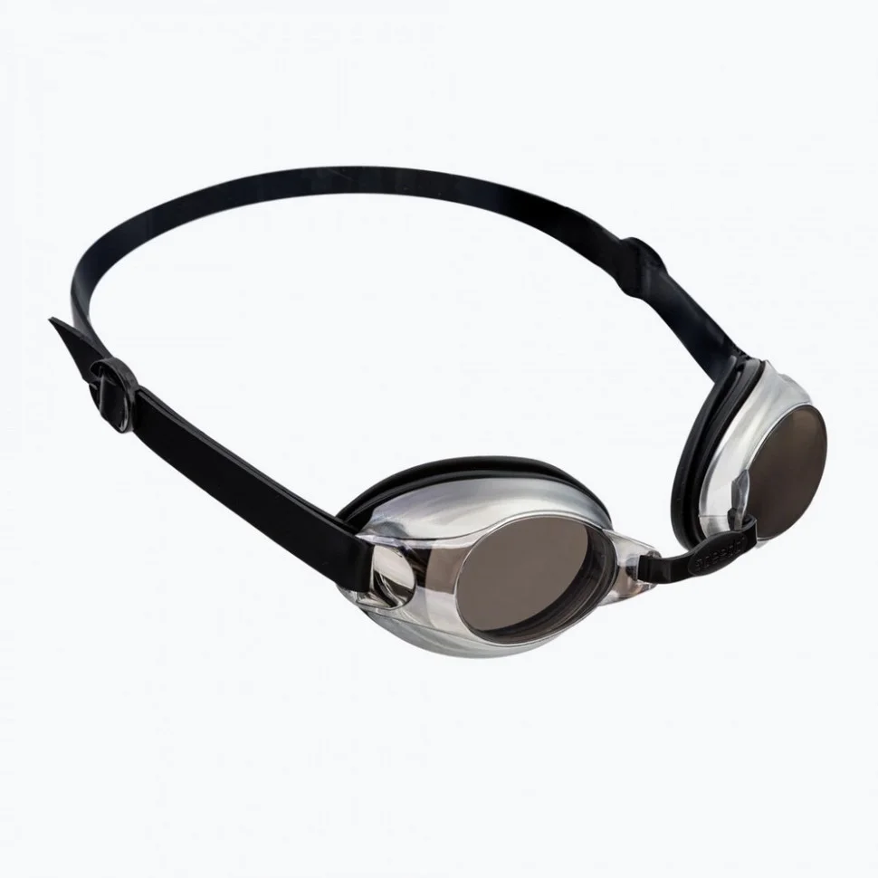Очки для плавания JET MIRR GOG AU Speedo 8-09648F986 черный, серебристый, OSFM