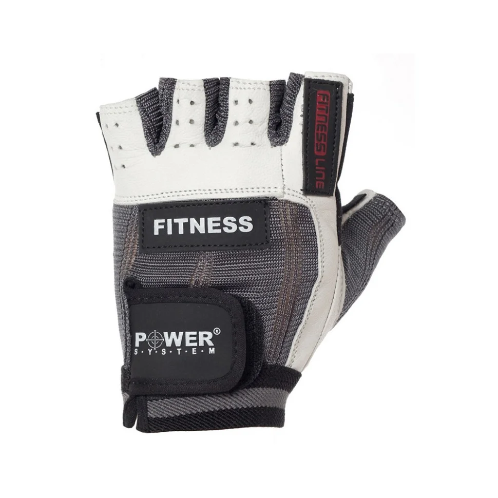 Перчатки для фитнеса Fitness Power System PPS-2300_L_Grey-White, L 20 см