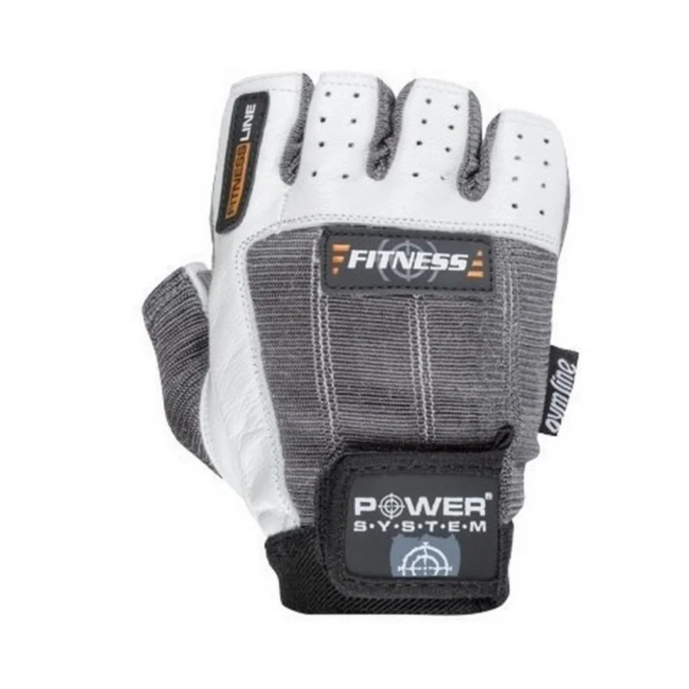 Перчатки для фитнеса Fitness Power System PPS-2300_L_Grey-White, L 20 см