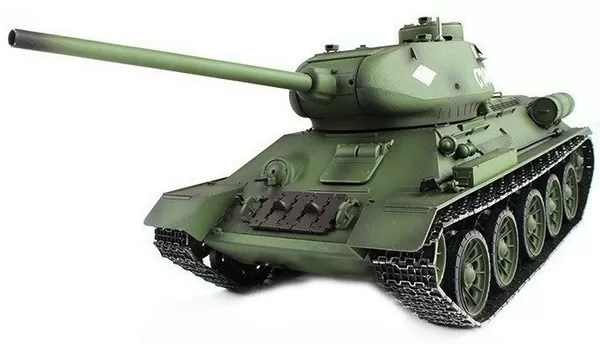 Танк на пульті 1:16 Heng Long T-34 2.4GHz з пневмопушкой і димом (HL3909-1)