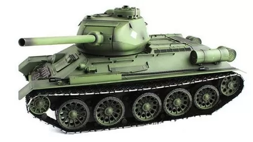 Танк на пульті 1:16 Heng Long T-34 2.4GHz з пневмопушкой і димом (HL3909-1)