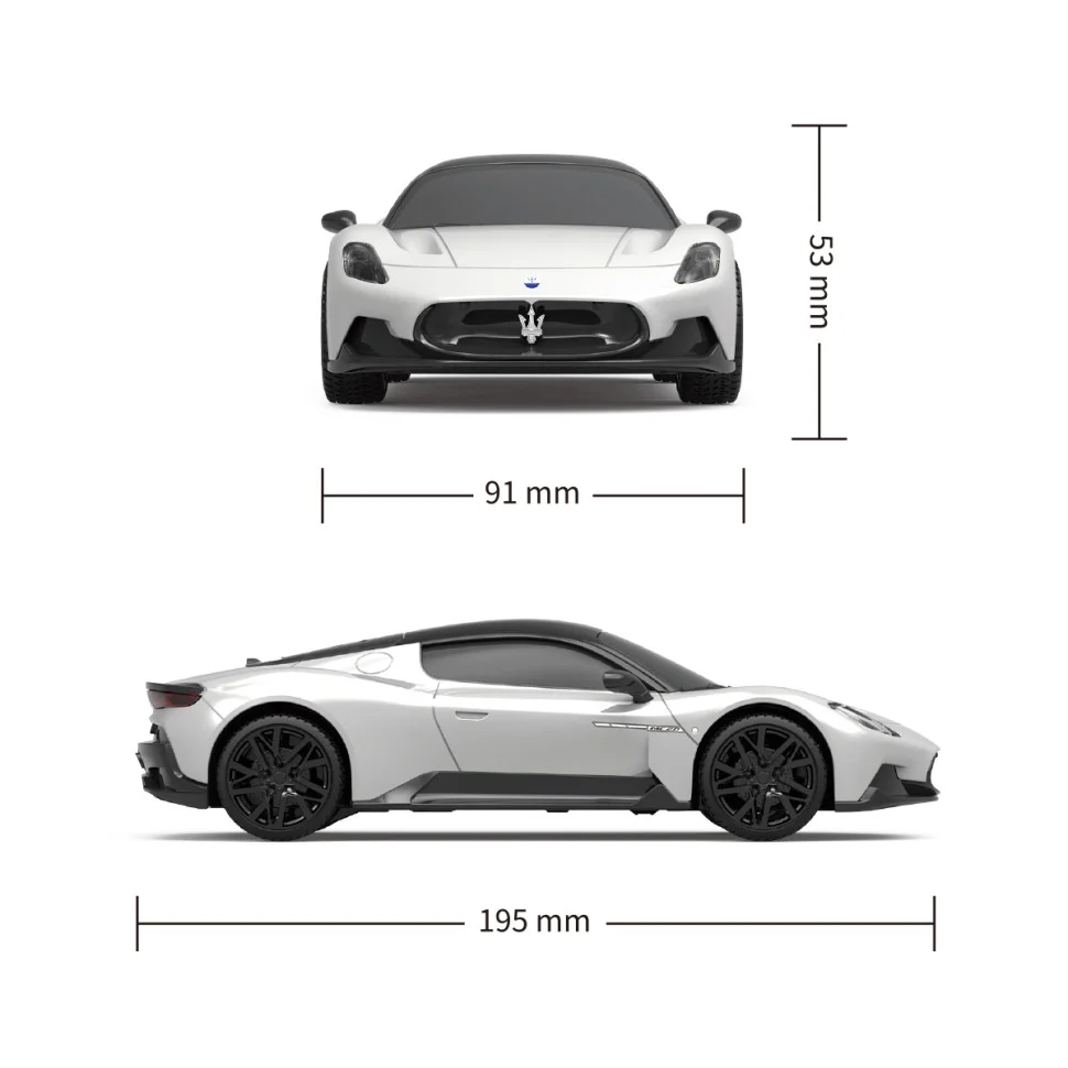 Автомобиль на радиоуправлении MASERATI MC20 KS DRIVE 124GMMW масштаб 1:24, 2.4Ghz