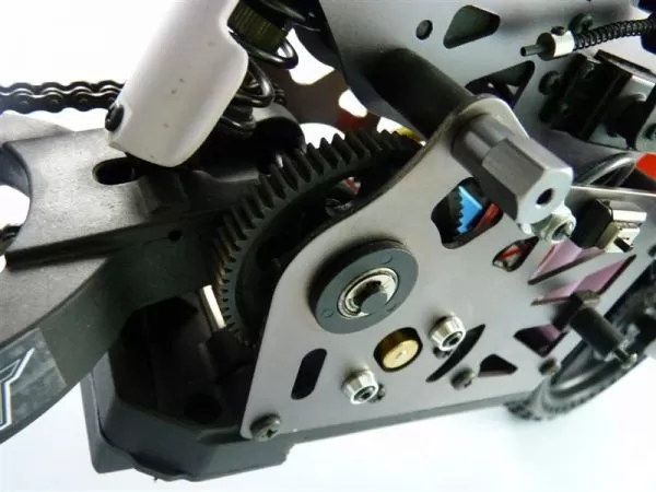 Мотоцикл 1: 4 Burstout MX400 Brushed
