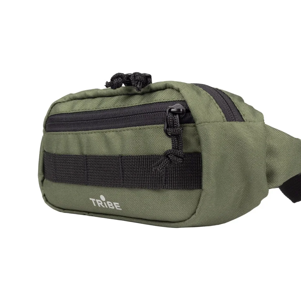 Поясна сумка Waist bag Tribe T-ID-0001-olive 1,5 л, оливковий