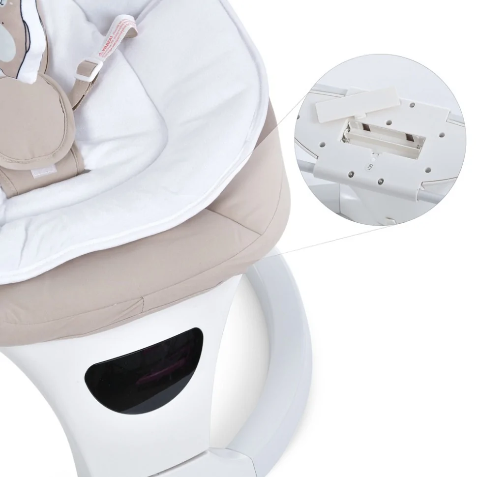 Заколисуючий центр-шезлонг SOUL Bambi ME 1175 Beige