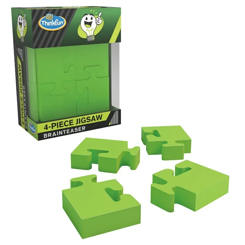 Головоломка 4 пазла ThinkFun Pocket Brainteasers 4-Piece Jigsaw 76387