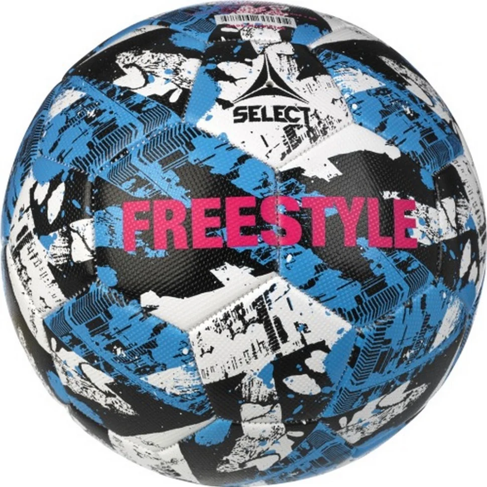М'яч футбольний FREESTYLE v23 Select 099588-090 синій, чорний, білий № 4,25