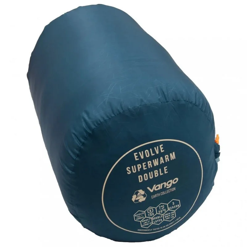 Спальный мешок Evolve Superwarm Double Vango 929159 Moroccan Blue, Twin
