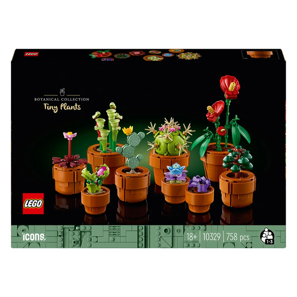 Конструктор LEGO Icons Маленькі квіти 10329, 758 деталей 