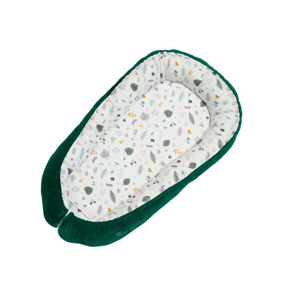 Кокон-позиционер Dreams Twins 9030-KPTD-06 green, изумрудный