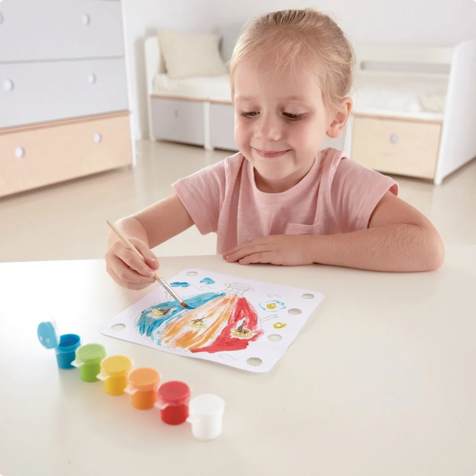 Прес для квітів Гербарій із фарбами Hape E5574 Nature Fun