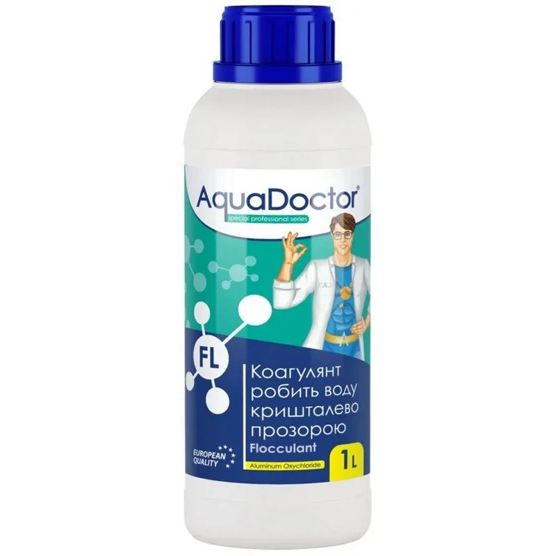 Средство для очистки и осветления мутной воды FL Коагулянт AquaDoctor 19514AD 1 л