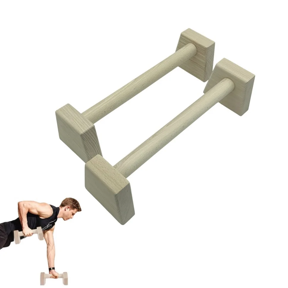 Паралетси, упори для віджимання дерев'яні Wood Gym Push Up Newt NE-WD-40 з бука 40 см 2 шт