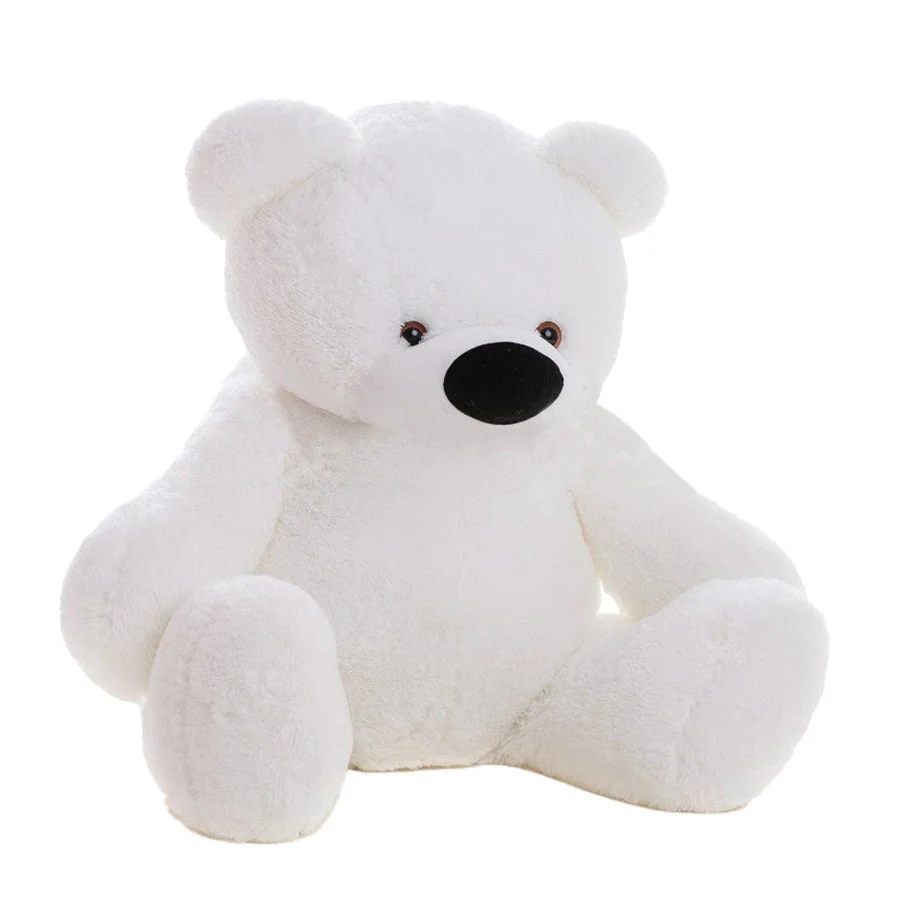 М'яка іграшка Alina Toys великий ведмедик Бублик 180 см білий 5784711ALN