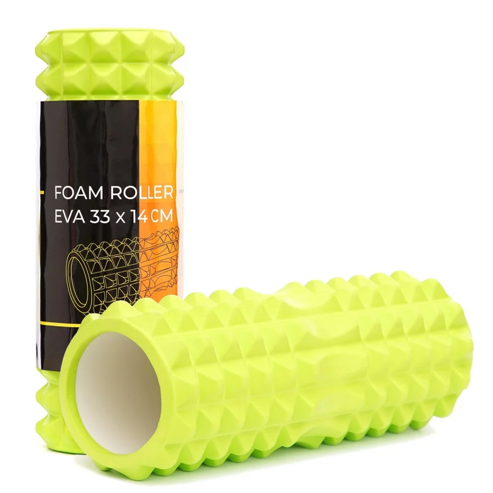 Масажний ролик (валик, ролер) Cornix XR-0330 Green 33 x 14 см