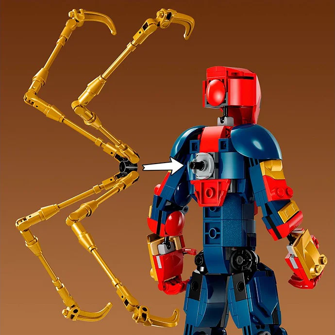 Конструктор Lego Marvel Фігурка Залізної Людини-Павука для складання 303 деталі