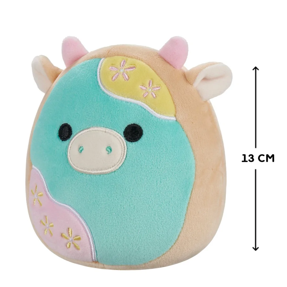 Дитяча м'яка іграшка Пастельна корівка Squishmallows SQER01183, 13 см
