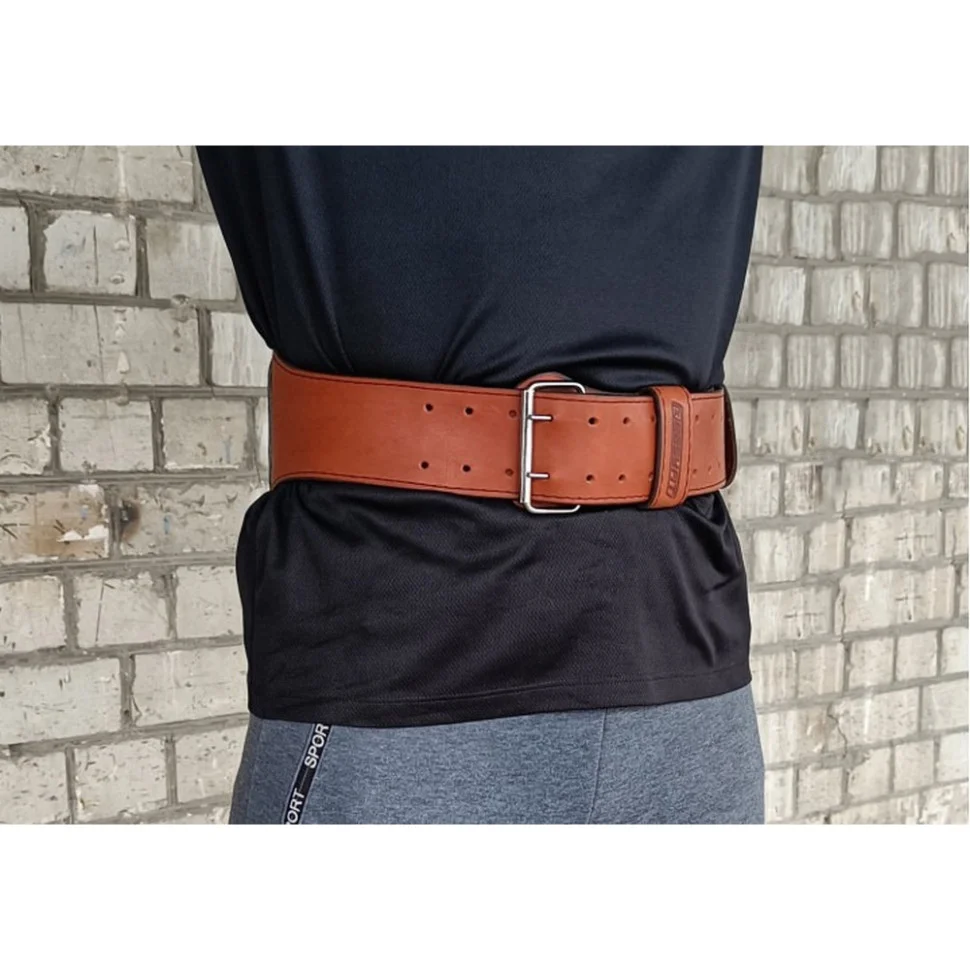 Пояс атлетический DeciBelt EasyFit EFTB-BR3XL коричневый 3XL