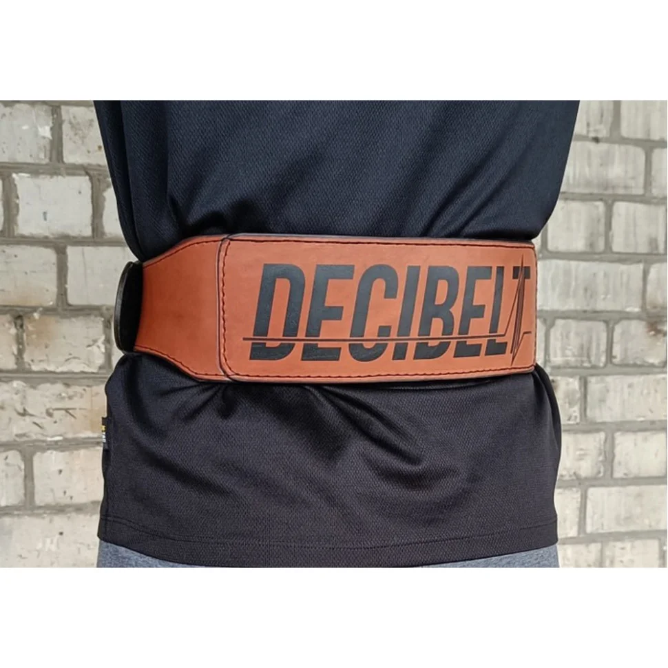 Пояс атлетический DeciBelt EasyFit EFTB-BR3XL коричневый 3XL