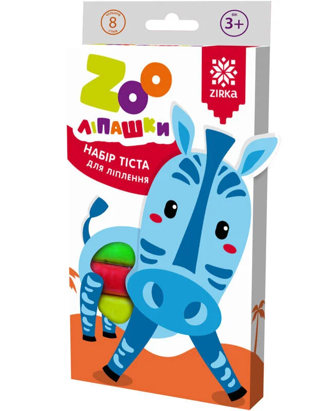 Тесто для лепки ZOOлипашки 