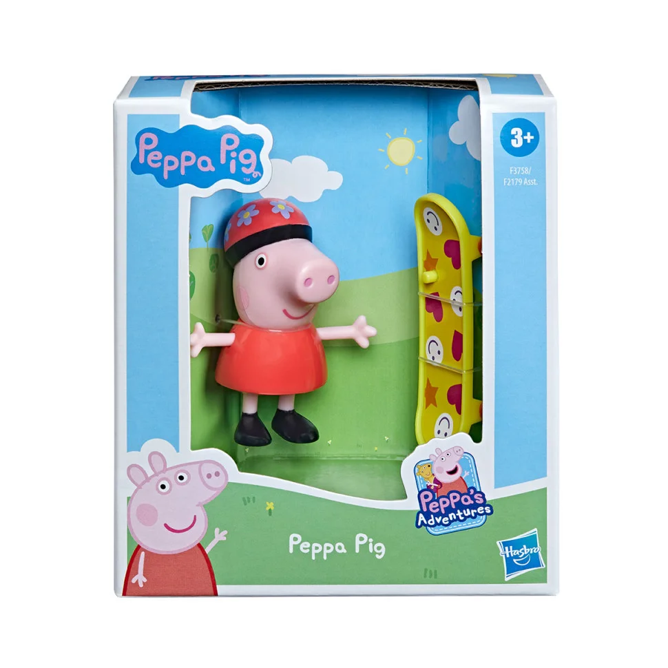 Игровая фигурка Пеппа со скейтбордом Peppa Pig F3758 серии 