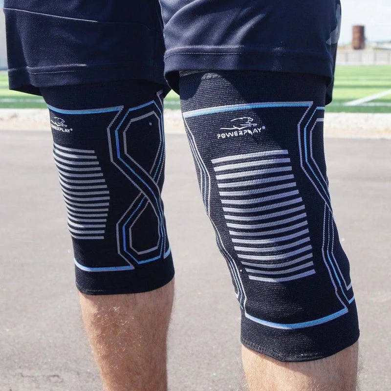 Наколенники спортивные PP-4099 Knee Support PowerPlay PP_4099_L/XL_Bl/Blue, L/XL