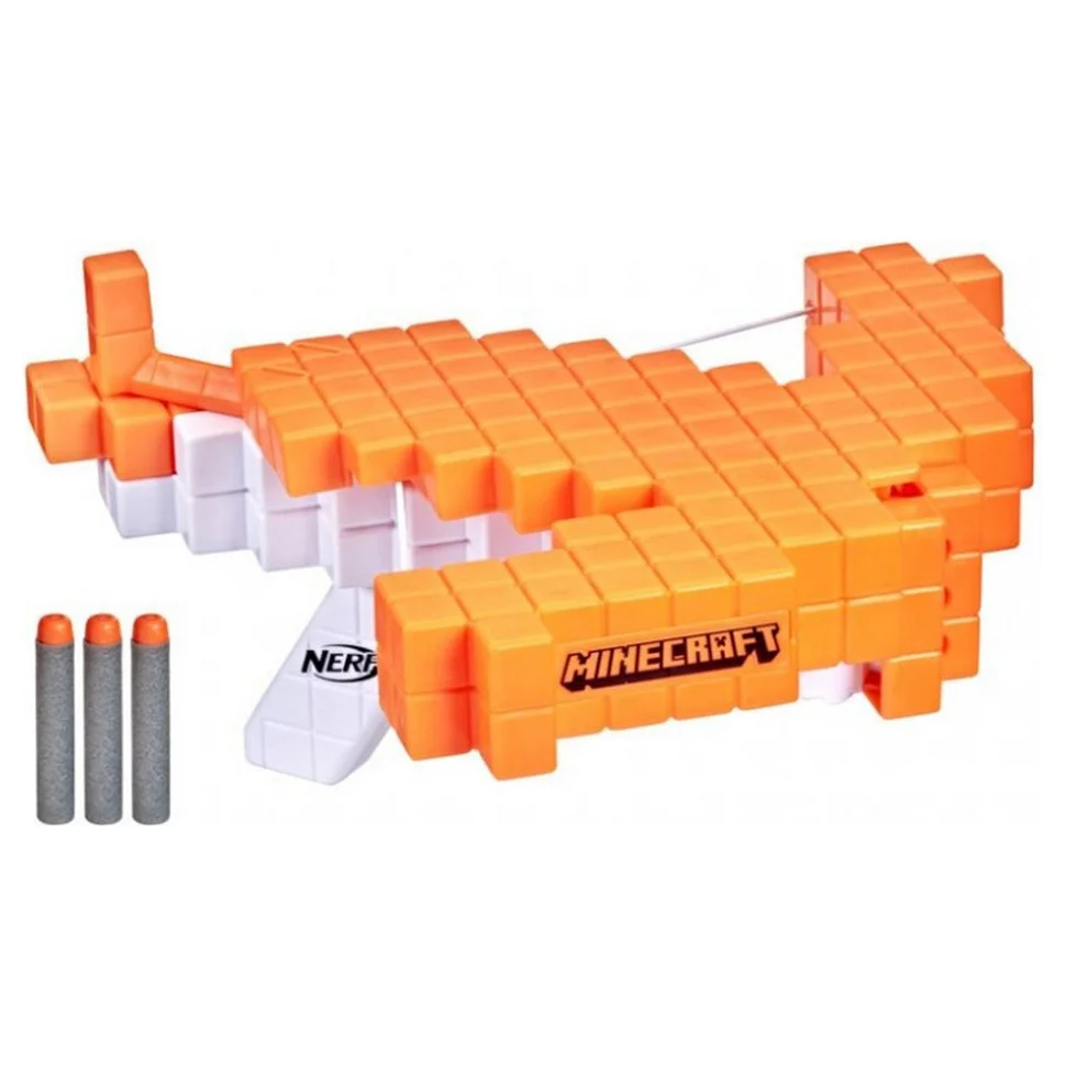 Бластер NERF Майнкрафт Арбалет Разбойника Hasbro F4415