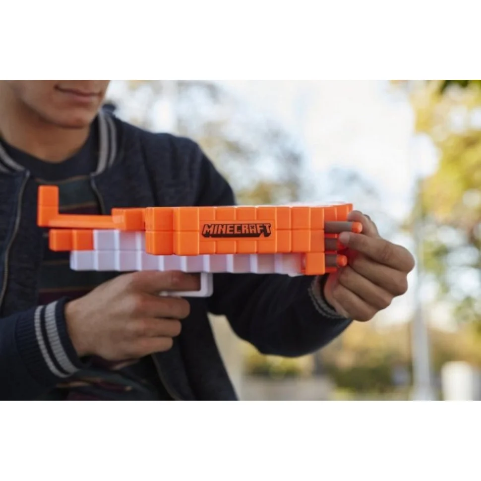 Бластер NERF Майнкрафт Арбалет Разбойника Hasbro F4415