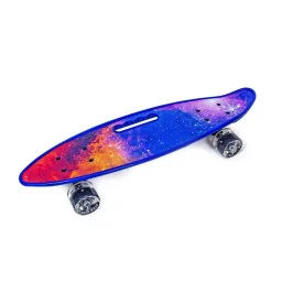 Скейт Penny Board Universe Scale Sports 87993766 колеса со светом 70 кг