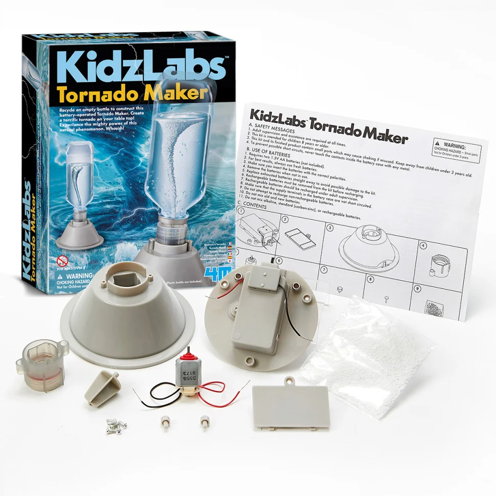 Набір для досліджень Торнадо 4M 00-03363 серія KidzLabs