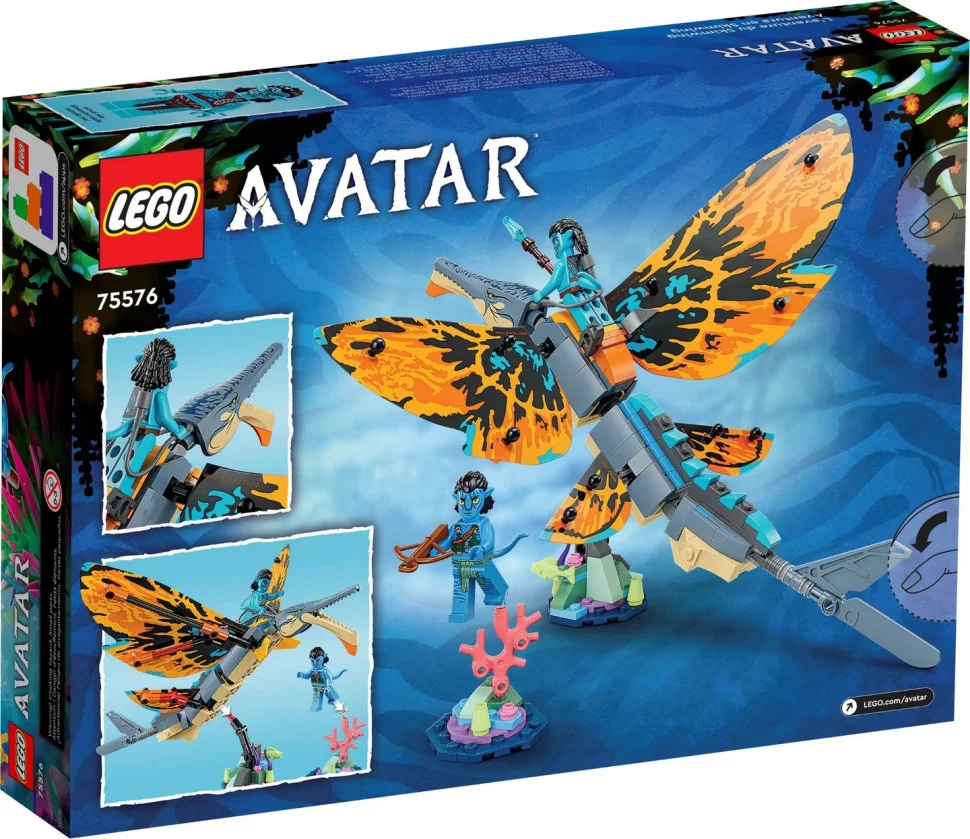 Конструктор LEGO Avatar Приключение со Скимвингом 75576