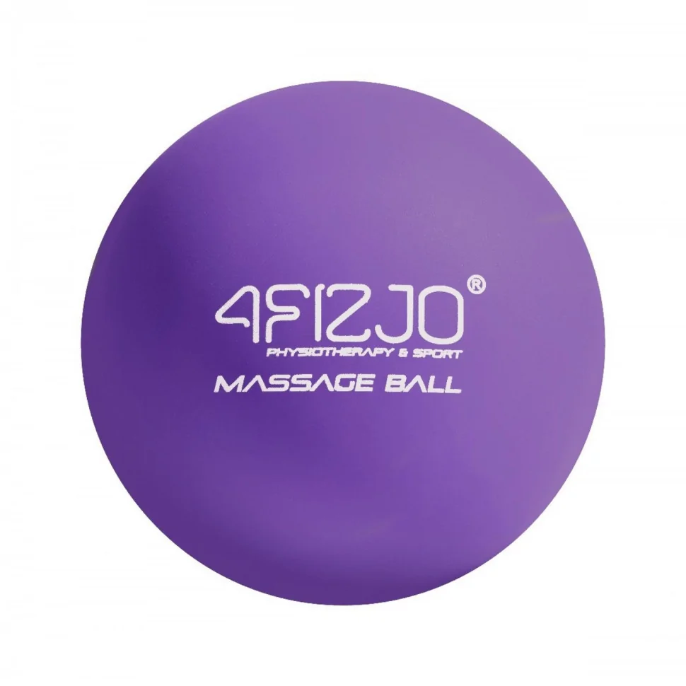 Масажний м'яч Lacrosse Ball 4FIZJO 4FJ0322, 6.25 см, Purple
