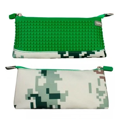 Пенал шкільний Camouflage Upixel WY-B002D-A зелений