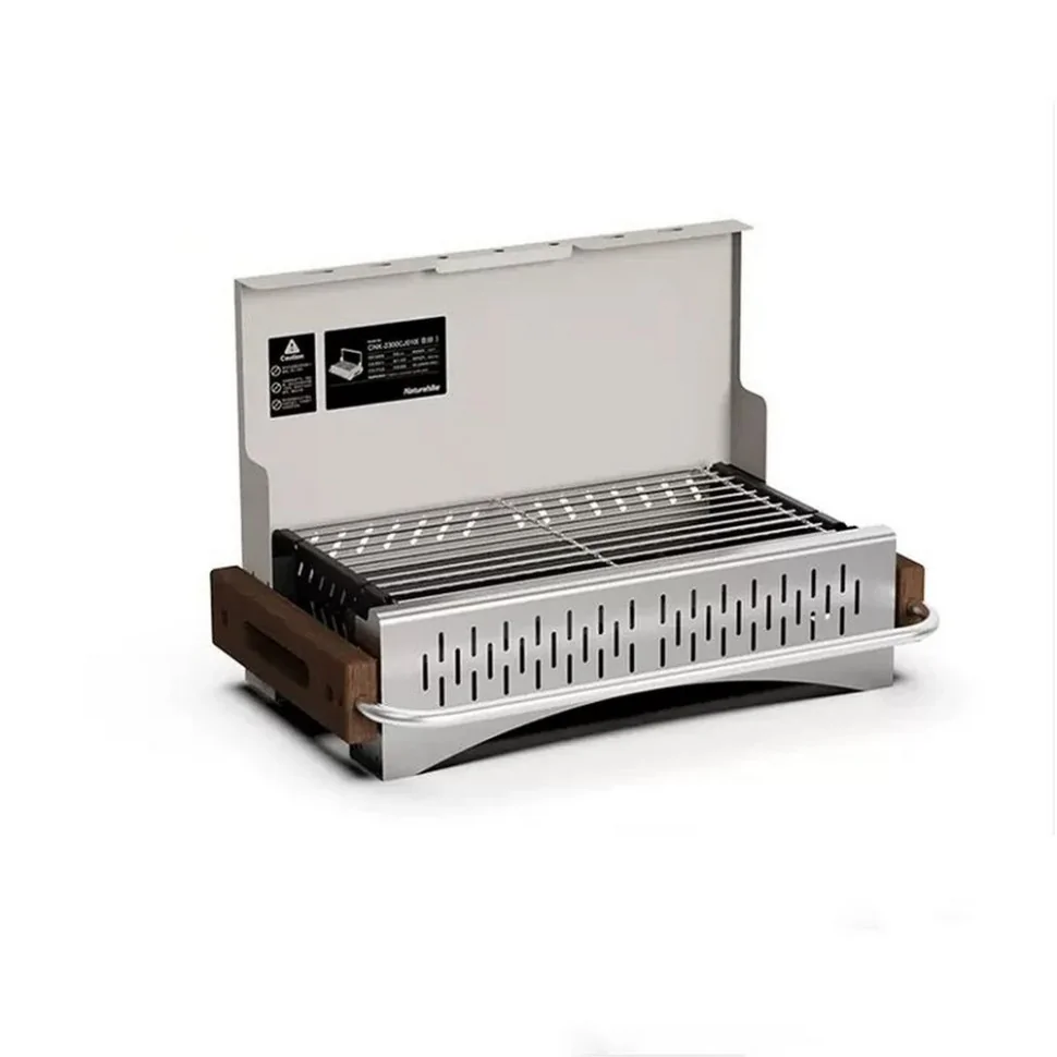 Портативний гриль для стільниці CNK2300CJ010 Naturehike 6976023922954 металік