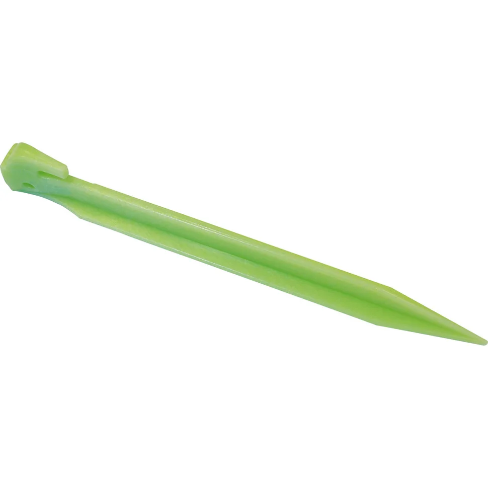 Колышки Glow in the Dark ABS Peg High Peak 929003, 20 см 6 шт. Luminous Green (42202)