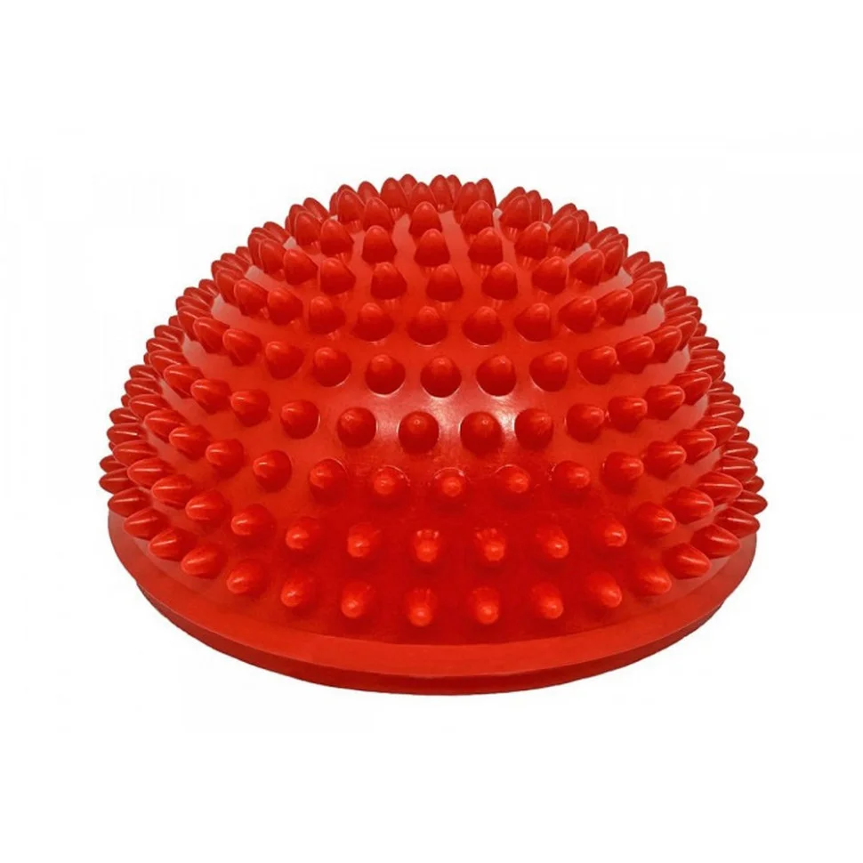 Полусфера массажная киндербол EasyFit EF-3001-R 16 см, мягкая, красная