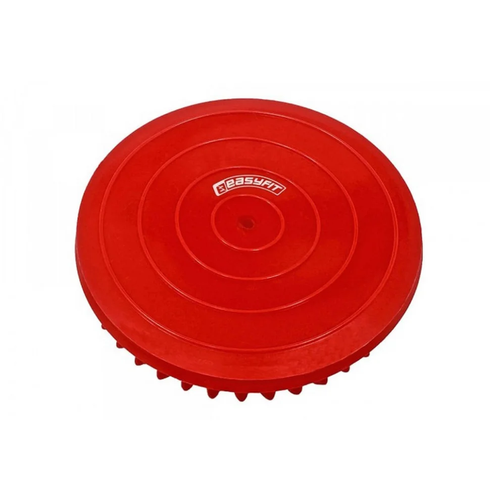 Полусфера массажная киндербол EasyFit EF-3001-R 16 см, мягкая, красная