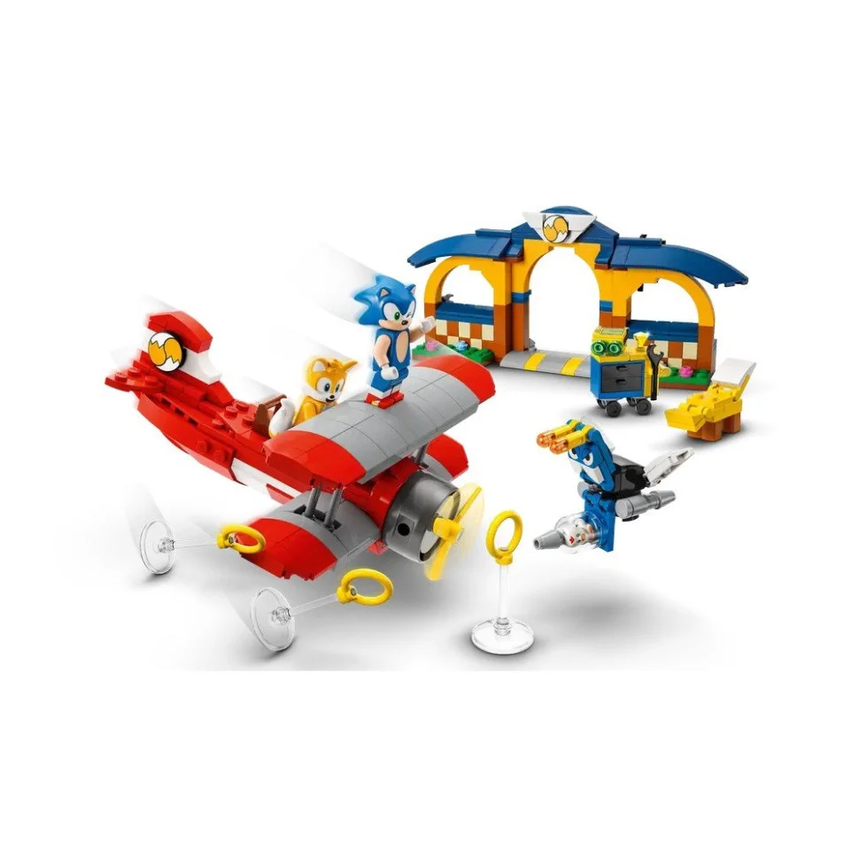 Конструктор Майстерня Тейлз та літак Торнадо LEGO 76991, 376 деталей