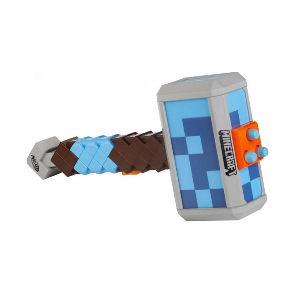 Бластер NERF Майнкрафт Молот Штормландер Hasbro F4416