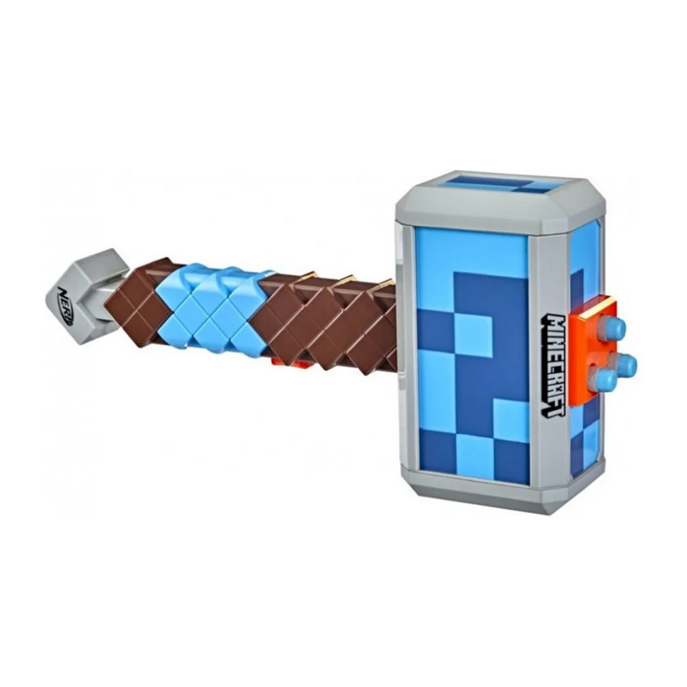 Бластер NERF Майнкрафт Молот Штормландер Hasbro F4416