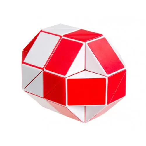 Змійка Рубіка біло-червона Smart Cube SCT402s