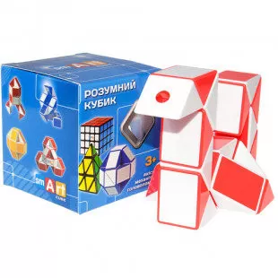 Змійка Рубіка біло-червона Smart Cube SCT402s