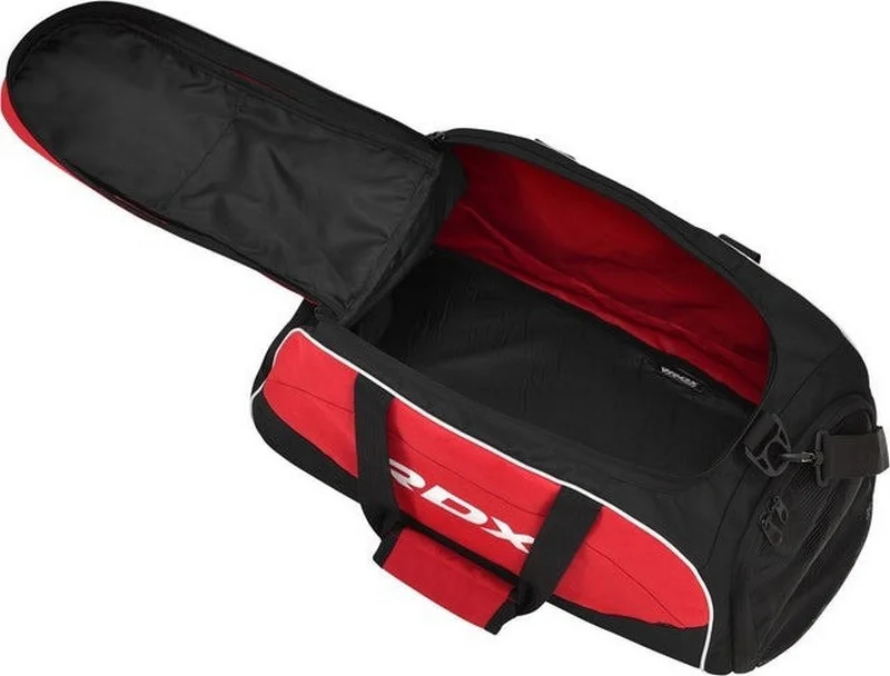 Спортивная сумка R1 Duffel Bag with Backpack Straps RDX GKB-R1B, Black/Red